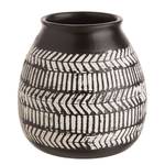 Vase MALOU II Céramique - Noir / Blanc