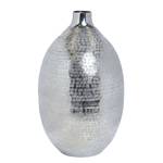 Vase INDIRA Aluminium - Silber - Durchmesser: 11 cm