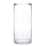 Vase POOL Klarglas - Transparent - Durchmesser: 18 cm