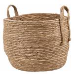 Korb RUSH ROPE III Jute / Wasserhyazinthe - Natur - Durchmesser: 33 cm