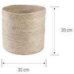 Korb BURLAP II Jute - Natur - Durchmesser: 30 cm