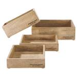 Houten kist STANDARD SUPPLY mangohout - natuurlijk - Beige