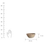 Korb RUSH ROPE Seegras - Natur - Durchmesser: 20 cm