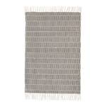 Tapis SILENT DANCER Coton - Noir / Blanc