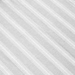 Kurzflorteppich SILENT DANCER Streifen Baumwolle - Weiß / Grau