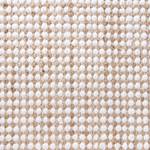 Tapis ALL NATURE VII Coton / Chanvre - Naturel / Blanc