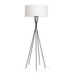 Lampadaire Lima Coton / Fer - 1 ampoule - Blanc