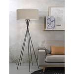 Staande lamp Lima katoen/ijzer - 1 lichtbron - Beige