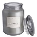 Bougie parfumée Bergamot SCENTED CANDLE Verre coloré / Cire - Gris