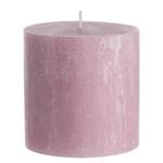 Stumpenkerze RUSTIC Wachs - Rosa