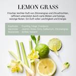 Geurkaars Lemon HOME & SOUL FSC®-gecertificeerd pijnboomhout/sojawas/paraffine/glas - groen