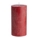 Bougies RUSTIC (lot de 6) Cire - Rouge - Rouge