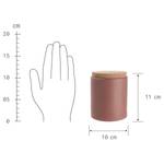 Aufbewahrungsdose CLAY Kork / Dolomit - Dunkelrot