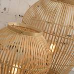 Tafellamp Tuvalu massief bamboehout/ijzer - 1 lichtbron - Hoogte: 71 cm