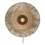 Lampada da parete Kalimantan Massello di bambù / Ferro - 1 punto luce - Diametro: 60 cm