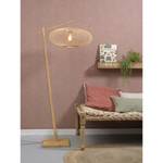 Lampadaire Cango I Bambou massif / Fer - 1 ampoule - Beige