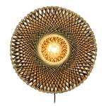 Wandlamp Bali massief bamboehout/ijzer - 1 lichtbron - Diameter: 44 cm