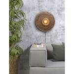 Wandlamp Bali massief bamboehout/ijzer - 1 lichtbron - Diameter: 44 cm