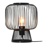 Lampada da tavolo Cango Massello di bambù / Ferro - 1 punto luce - Nero