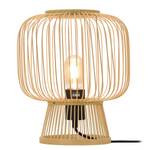 Lampada da tavolo Cango Massello di bambù / Ferro - 1 punto luce - Beige