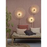 Wandlamp Bromo I massief bamboehout/ijzer - 1 lichtbron - Diameter: 40 cm