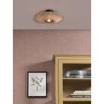 Lampada da soffitto Kalimantan Massello di bambù / Ferro - 1 punto luce - Diametro: 44 cm