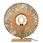 Lampe Kalimantan Bambou massif / Fer - 1 ampoule - Diamètre : 44 cm