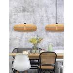 Hanglamp Palawan massief bamboehout/ijzer - 1 lichtbron - Beige - Diameter: 60 cm