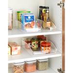 Rangements pour frigo Lea (3 éléments) Transparent - Matière plastique - 23 x 8 x 33 cm