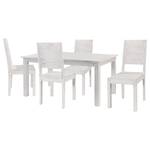 Set di 5 mobili Waterford 160 cm Mango massello - Bianco vintage