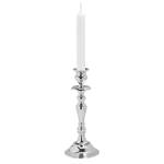 Bougeoir SILVERLIGHTS Aluminium - Argenté - Hauteur : 23 cm