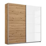 Armoire à portes coulissantes Subito++ Imitation chêne Artisan / Blanc - Largeur : 180 cm