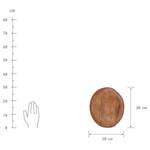 Assiette décorative MANGO DAYS II Manguier - Marron - Diamètre : 30 cm