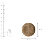 Dekoschale ERLA Typha - Natur - Durchmesser: 36 cm