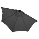 Parasol Siesta IV Aluminium / Polyester - Gris