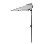 Parasol Siesta Aluminium / Polyester - Gris