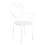 Table et chaises Century II (3 éléments) Fer - Blanc
