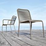 Chaises de jardin Loops (lot de 2) Fer / Polypropylène - Gris