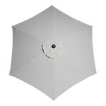 Parasol SIESTA XIV Aluminium / Polyester - Gris