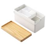 Organizer per kit da cucito Tower Acciaio / ABS - Bianco