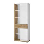 Vitrine Lahntal Blanc - Bois manufacturé - 72 x 190 x 36 cm