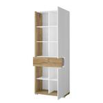 Vitrine Lahntal Blanc - Bois manufacturé - 72 x 190 x 36 cm