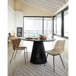 Table Kooskia I Mindy massif - Noir