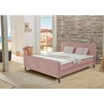 Boxspringbett Perez Rosa - 180 x 200cm