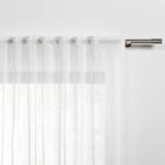 Rideau à passants Pure Polyester - Blanc - 135 x 245 cm