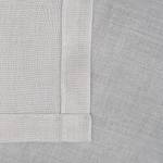 Ösenschal Breeze Polyester - Grau - 135 x 245 cm