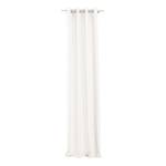 Rideau à œillets Balance Polyester - Blanc - 135 x 300 cm