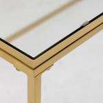 Tavolino da salotto Penly Vetro / Metallo - Oro