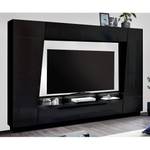 Ensemble meubles TV Reedley (4 éléments) Noir brillant