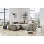 Ecksofa Looks I Webstoff Bona: Stahl